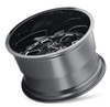Mayhem Wheels 18x9 Mayhem Cogent 8107B Gloss Black w/ Milled Spokes 8x170 0mm 