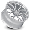 Dolce Performance Wheels 18x8.5 Dolce Performance Aria Gloss Silver Machined 5x4.5/114.3 35mm 