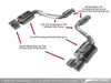 AWE Tuning 11-13 Porsche Panamera 2/4 Touring Edition Exhaust - w/Diamond Black Tips 3015-43064