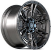 4Play Off-Road Wheels 17x9 4Play Off-Road 4PS01 Satin Black 5x5/127 5x5.5/139.7 -6mm 