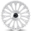 Dolce Luxury Wheels 22x10.5 Dolce Luxury Roma Gloss Silver Brushed 5x4.25/108 5x112 40mm 