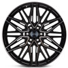 Vossen Wheels 24x10 Vossen HF6-5 Gloss Black Tinted (Hybrid Forged) (Deep Concave)  6x135 35mm 