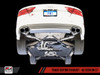 AWE Tuning 12-18 Audi C7 / C7.5 S6 4.0T Track Edition Exhaust - Chrome Silver Tips 3020-42042