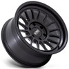 KMC Wheels 18X9 KMC KM447 Impact Forged Monoblock Satin Black 6x5.5/139.7 18mm 