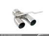 AWE Tuning 15-17 VW MK7 Golf SportWagen Track Edition Exhaust w/Chrome Silver Tips (90mm) 3020-22016