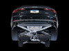 AWE Tuning 18 Audi B9 A5 Track Edition Exhaust Dual Outlet - Chrome Silver Tips (Includes DP) 3020-32032