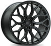 Vossen Wheels 19X8.5 Vossen HF-2 Satin Black (Hybrid Forged) (Deep Concave) (CUSTOM) 