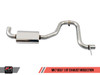 AWE Tuning 15-17 VW MK7 Golf 1.8T Track Edition Exhaust w/Chrome Silver Tips (90mm) 3020-22020