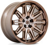 Asanti Wheels 20X9 Asanti AB047 Bronze machined w/ Stainless Steel Lip 5x112 27mm 