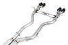 AWE Tuning 15-20 BMW F8X M3/M4 Non-Resonated Track Edition Exhaust - Diamond Black Tips (90mm) 3020-43058