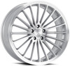 Dolce Performance Wheels 20x8.5 Dolce Performance Ghost Gloss Silver Machined 5x112 35mm 