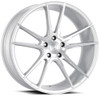 Dolce Performance Wheels 20x8.5 Dolce Performance Vain Gloss Silver Machined 5x112 28mm 