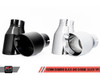 AWE Tuning 17-21 Porsche 718 Boxster / Cayman Track Edition Exhaust - Chrome Silver Tips 3010-32038