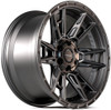 4Play Off-Road Wheels 22x10 4Play Off-Road 4PS20 Satin Black 6x135 6x5.5/139.7 24mm 
