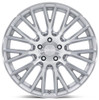 Rotiform Wheels 20X8.5 Rotiform LSE Gloss Silver Machined RC201 5x112 40mm 