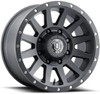 ICON Wheels 18x9 ICON Compression HD Double Black 8x170 6mm 