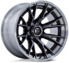 Fuel Off-Road Wheels 24X12 Fuel Off-Road Catalyst Gloss Black Brushed Dark Tint FC402 (* May Require Trimming) 8x6.5/165 -44mm 