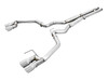 AWE Tuning 18-22 Ford Mustang GT (S550) Cat-back Exhaust - Track Edition (Quad Chrome Silver Tips) 3020-42064