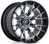 Fuel Off-Road Wheels 20x10 Fuel Off-Road Catalyst Chrome w/ Gloss Black Lip FC402 8x180 -18mm 