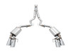AWE Tuning 18-22 Ford Mustang GT (S550) Cat-back Exhaust - Touring Edition (Quad Chrome Silver Tips) 3015-42102