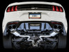 AWE Tuning 18-22 Ford Mustang GT (S550) Cat-back Exhaust - Touring Edition (Quad Diamond Black Tips) 3015-43106