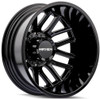 Mayhem Wheels 20x8.25 Mayhem Cogent Dually Rear 8107D Gloss Black 8X210 -192MM 154.2.0 C.B.* 