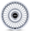 Rotiform Wheels 22X11.5 Rotiform GRZ Gloss Silver RC202 5x112 5x120 40mm 