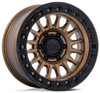 KMC Wheels 18X9 KM552 IMS Matte Bronze w/ Gloss Black Lip 6x5.5/139.7 0mm 
