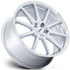TSW Wheels 19X9.5 TSW TW004 Canard Gloss Silver Machined (Flow Formed) 5x4.5/114.3 20mm 