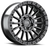 Hostile Wheels 17x9 Hostile H137 Battle Asphalt 5x5/127 -12mm 