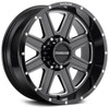 Raceline Wheels 17x9 Raceline 940M Hostage Gloss Black w/ Milled Accents 5x5.5/139.7 0mm 