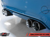 AWE Tuning 15-20 BMW F8X M3/M4 Non-Resonated Track Edition Exhaust - Carbon Fiber Tips (96mm) 3010-45010