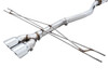 AWE Tuning 17-20 Honda Civic Si Track Edition Exhaust w/Front Pipe & Dual Diamond Black Tips 3020-33066