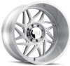Cali Off-Road Wheels 24x14 Cali Off-Road Gemini 9112BGC Brushed & Clear Coated (* May Require Trimming) 8x170 -76mm 