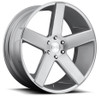 Dub Wheels 22x9.5 DUB Baller Brushed Gloss Silver S218 6x135 30mm 