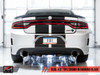 AWE Tuning 15-21 Dodge Charger 6.4L/6.2L Non-Resonated Touring Edition Exhaust - Diamond Blk Tips 3020-33070