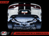 AWE Tuning 15-21 Dodge Charger 6.4L/6.2L SC Resonated Touring Edition Exhaust - Diamond Black Tips 3015-33128