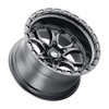 Weld Off-Road Wheels 18x9 Weld Off-Road Ledge W108 Satin Black (Rotary Forged) 6x135 -12mm 