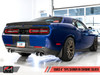 AWE Tuning 17-22 Dodge Challenger 5.7L Track Edition Exhaust - Chrome Silver Quad Tips 3015-42144