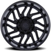 Fuel Off-Road Wheels 24X12 Fuel Off-Road Hurricane Blackout D864 (* May Require Trimming) 6x5.5/139.7 -44mm 