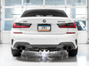 AWE Tuning 19-22 BMW M340i (G20) Non-Resonated Touring Edition Exhaust - Quad Chrome Silver Tips 3015-42148