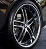 XIX Wheels 20x8.5 XIX X15 Gloss Black Machined w/ Chrome Stainless Steel Lip 5x112 20mm 