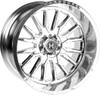 Hardcore Off-Road Wheels 24x12 Hardcore Off-Road HC24 Chrome (* May Require Trimming) 8x180 -44mm 