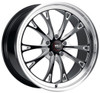 Weld Performance Wheels 18x8 Weld Performance Belmont Drag S157 Gloss Black Milled Machined (Rotary Formed) 5x120 15mm 