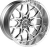 Hardcore Off-Road Wheels 26x14 Hardcore Off-Road HC104 Chrome (* May Require Trimming) 8x6.5/165 -76mm 