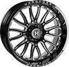 Hardcore Off-Road Wheels 24x12 Hardcore Off-Road HC101 Gloss Black Milled (* May Require Trimming) 6x135 6x5.5/139.7 -44mm 