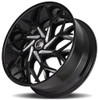 Diablo Wheels 26x10 Diablo Magneeto Gloss Black (CUSTOM) 