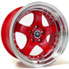 MST Wheels 18x8.5 MST MT07 Red w/ Machined Lip 5x4.5/114.3 20mm 