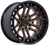 Fuel Off-Road Wheels 20X10 Fuel Off-Road Celsius Matte Bronze w/ Matte Black Lip FC874 6x5.5/139.7 -18mm 