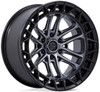Fuel Off-Road Wheels 17X9 Fuel Off-Road Celsius Matte Gunmetal w/ Matte Black Lip FC874 6x135 1mm* 